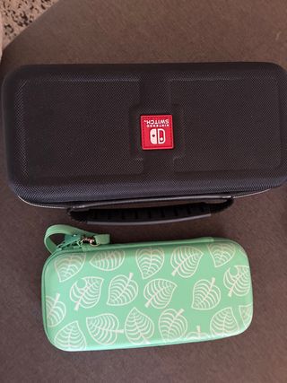 Custodia Nintendo Switch Nera e Verde