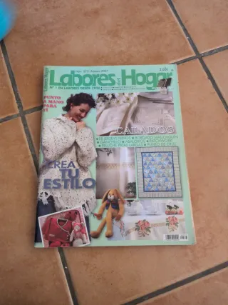 Lote revistas labores del hogar