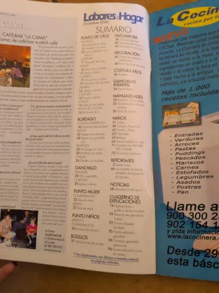 Lote revistas labores del hogar