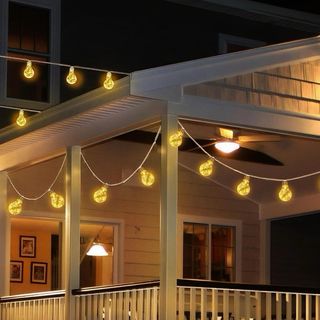 Guirnalda luces LED solare per esterni