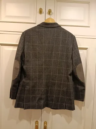 Chaqueta Hackett Cuadros Gris