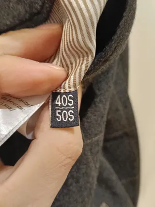 Chaqueta Hackett Cuadros Gris