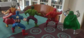 PVC Yolanda Hulk,Thor,Muerte,Daredevil, capitán