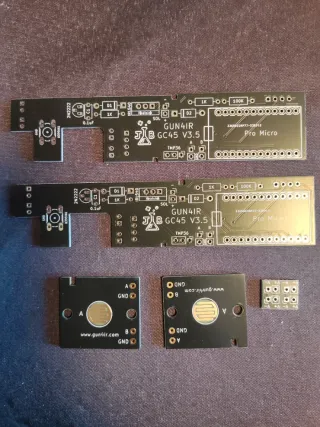 Pack GUN4IR/OpenFire:3 Pistolas+Recoil+ PCBs etc