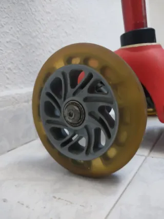 Patinete Mini Micro Deluxe 3 Ruedas Rojo