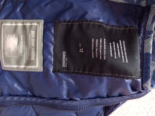 Giubbino bambino blu marca Bomboogie