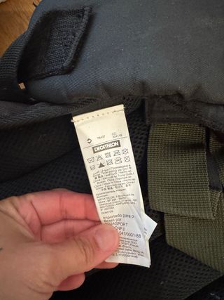 Chaleco táctico Decathlon 15kg