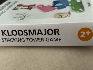 Juego de bloques de animales para apilar