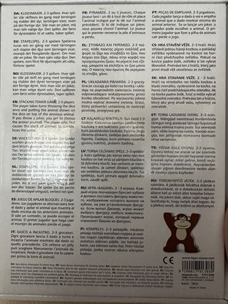 Juego de bloques de animales para apilar