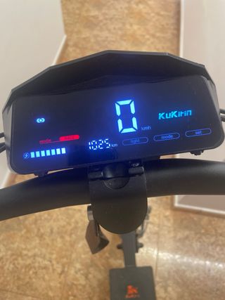 Patín Eléctrico Kukirin G2 negro 1000km