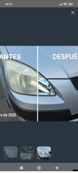 Restauración y Pulido de Faros
