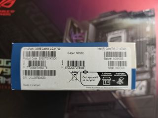 Intel i7 14700K & ROG STRIX Z790E Gaming WIFI II