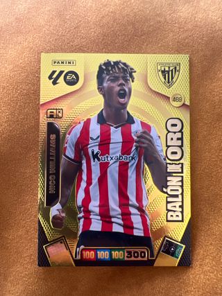 Cromo Nico Williams Adrenalyn XL Panini 2025/26