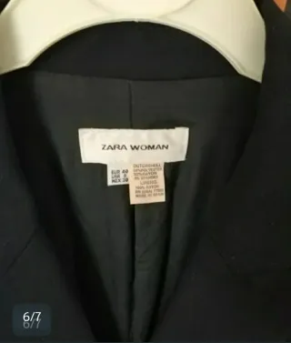 Chaqueta Zara Woman Negra