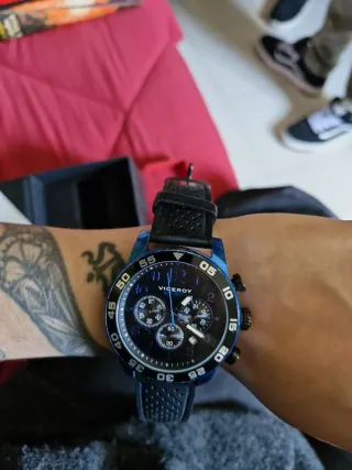 Reloj Viceroy Negro y Azul