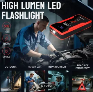 Arrancador Batería Coche Portátil