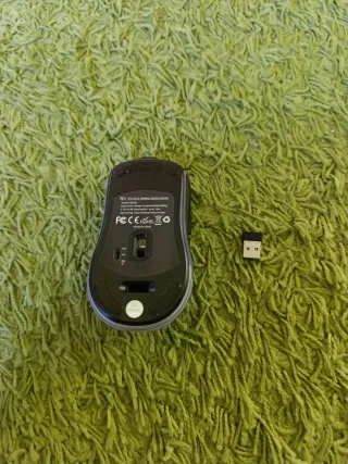 Ratón inalámbrico negro