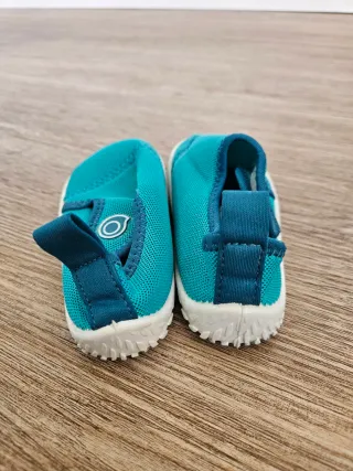 Cangrejeras infantiles turquesa