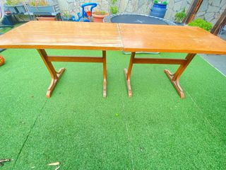 Mesa rectangular madera cafeteria