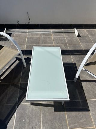 Conjunto Muebles Terraza: Sofá, Sillón y Mesa