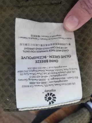 Mochila Portabebés Ergobaby Verde