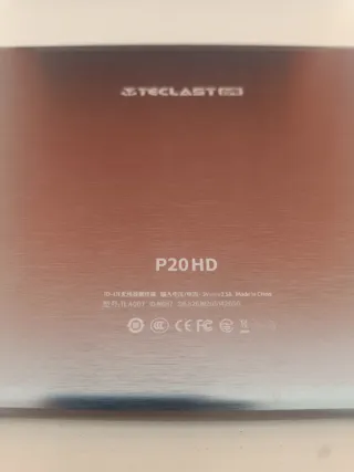 Tablet Teclast P20 Negra/Gris