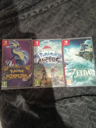 Nintendo Switch OLED con 2 juegos