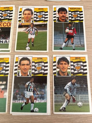 Cromos Castellón Liga 90-91