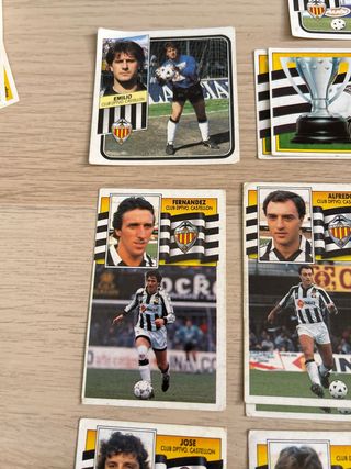 Cromos Castellón Liga 90-91