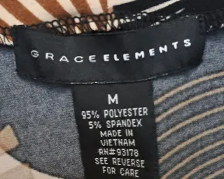 Gracelements Maglietta Fantasia Tg M