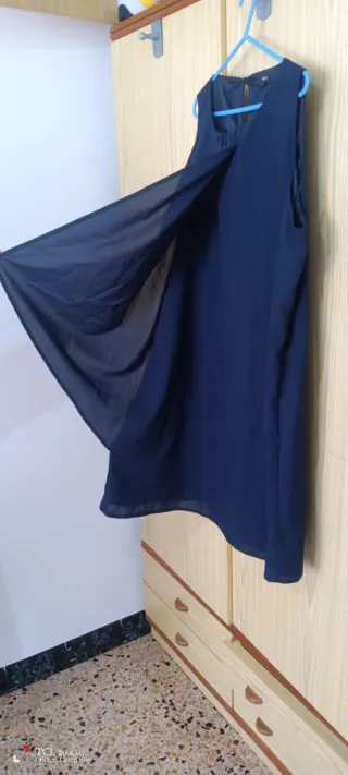 Vestido Festa Azul Talla 46