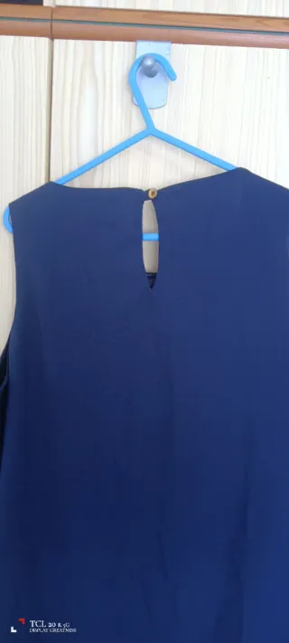 Vestido Festa Azul Talla 46