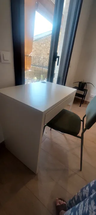 Silla VIHALS verde/grisáceo