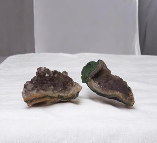 2 Drusas Amatista - 148 Gr