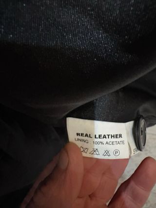 Giacca trench vera pelle morbida  qualità vintage