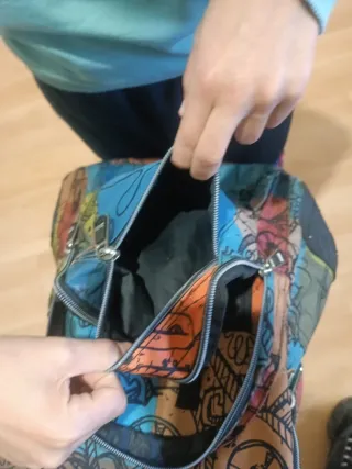 Mochila Totto Patchwork