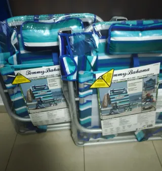 Set di due sedie da spiaggia Tommy Bahama