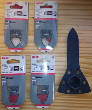 Lijadora Bosch PSM 160 A + Accesorios