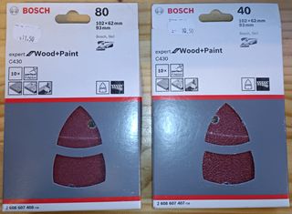 Lijadora Bosch PSM 160 A + Accesorios