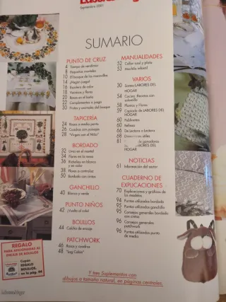 Lote revistas labores