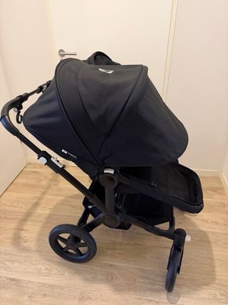 Bugaboo Donkey 5 Silla Gemelar Full Negra
