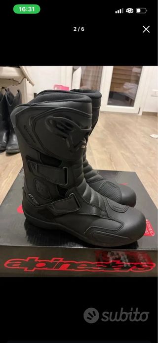 Stivali Moto Alpinestars Neri