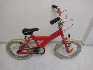 Bicicleta Infantil BMX 16 Rossa