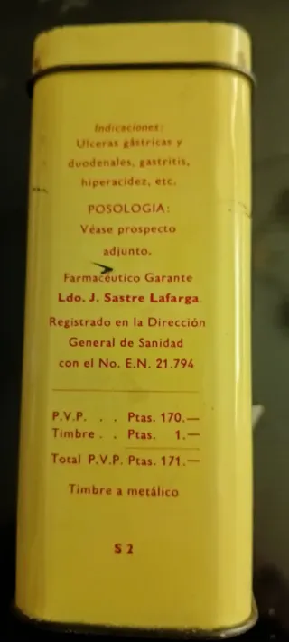 Lata Vintage Antiácidos Roter - Holanda