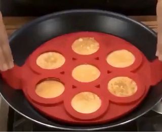 Molde para tortitas de silicona