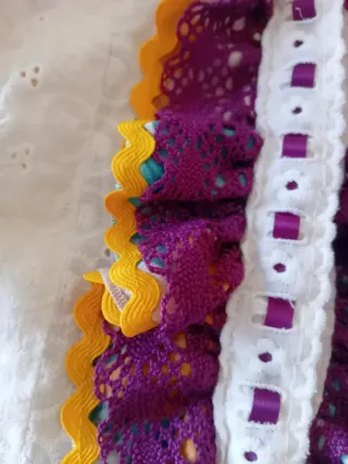 Traje Flamenca Niña Talla 6-7 Años