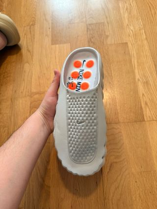 Nike Mind 001 Chanclas Gris/Blanco