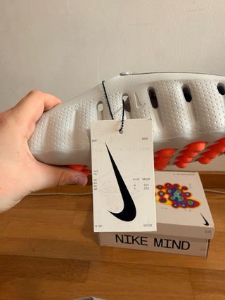 Nike Mind 001 Chanclas Gris/Blanco