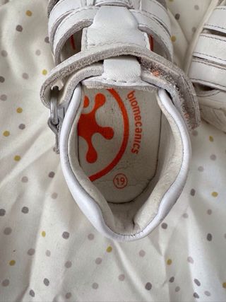 Sandalias Biomecanics Blancas Talla 19