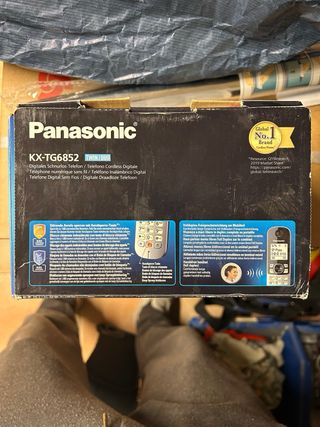 Panasonic KX-TG6852 TWIN/DUO Teléfono Inalámbrico